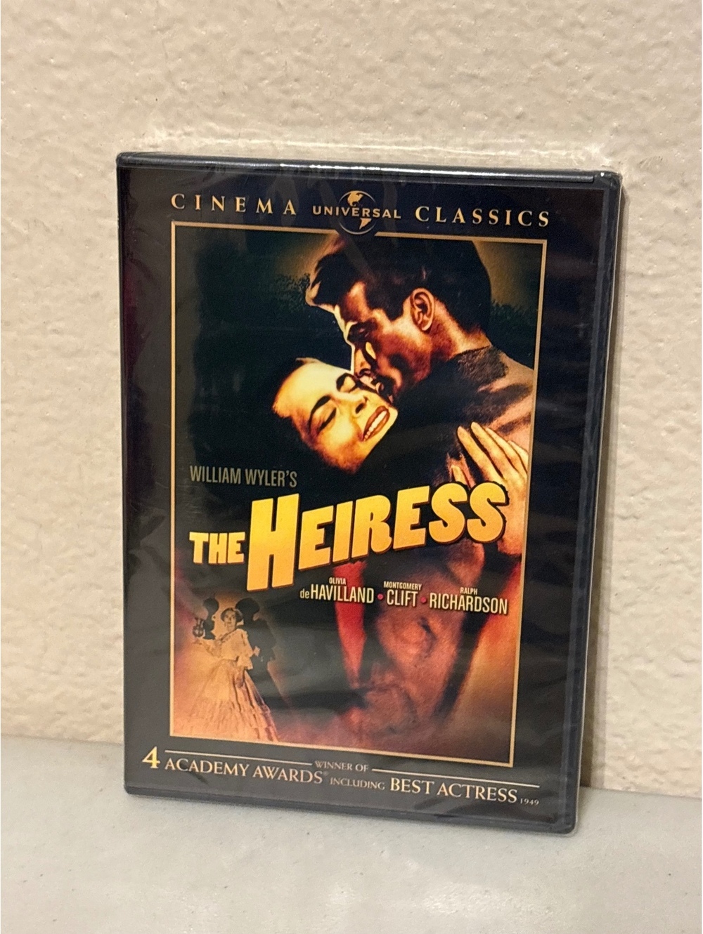 The Heiress DVD - Classic Cinema Universal Edition - Starring Olivia de Havillan